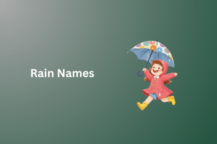 Rain Names