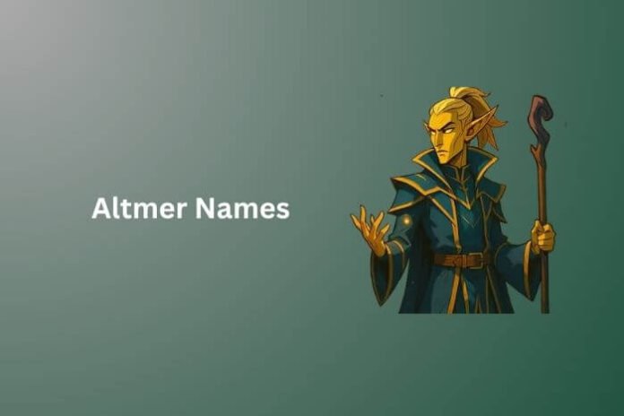 Altmer Names